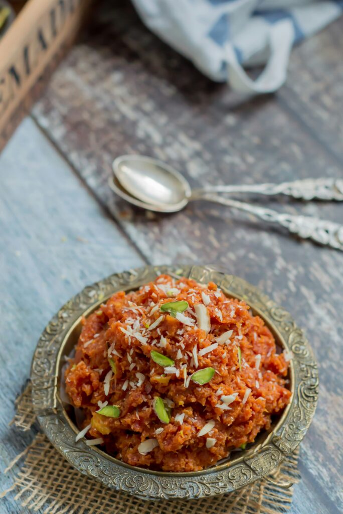 gajar halwa for south asian wedding dessert menu