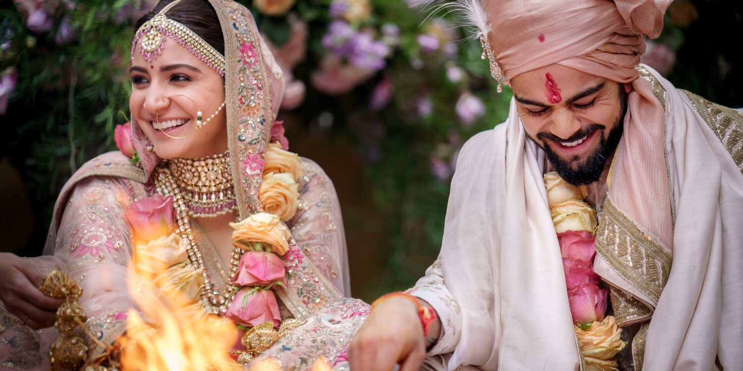Anushka Sharma and Virat Kohli wedding. Photo credit: Stories By Joseph Radhik