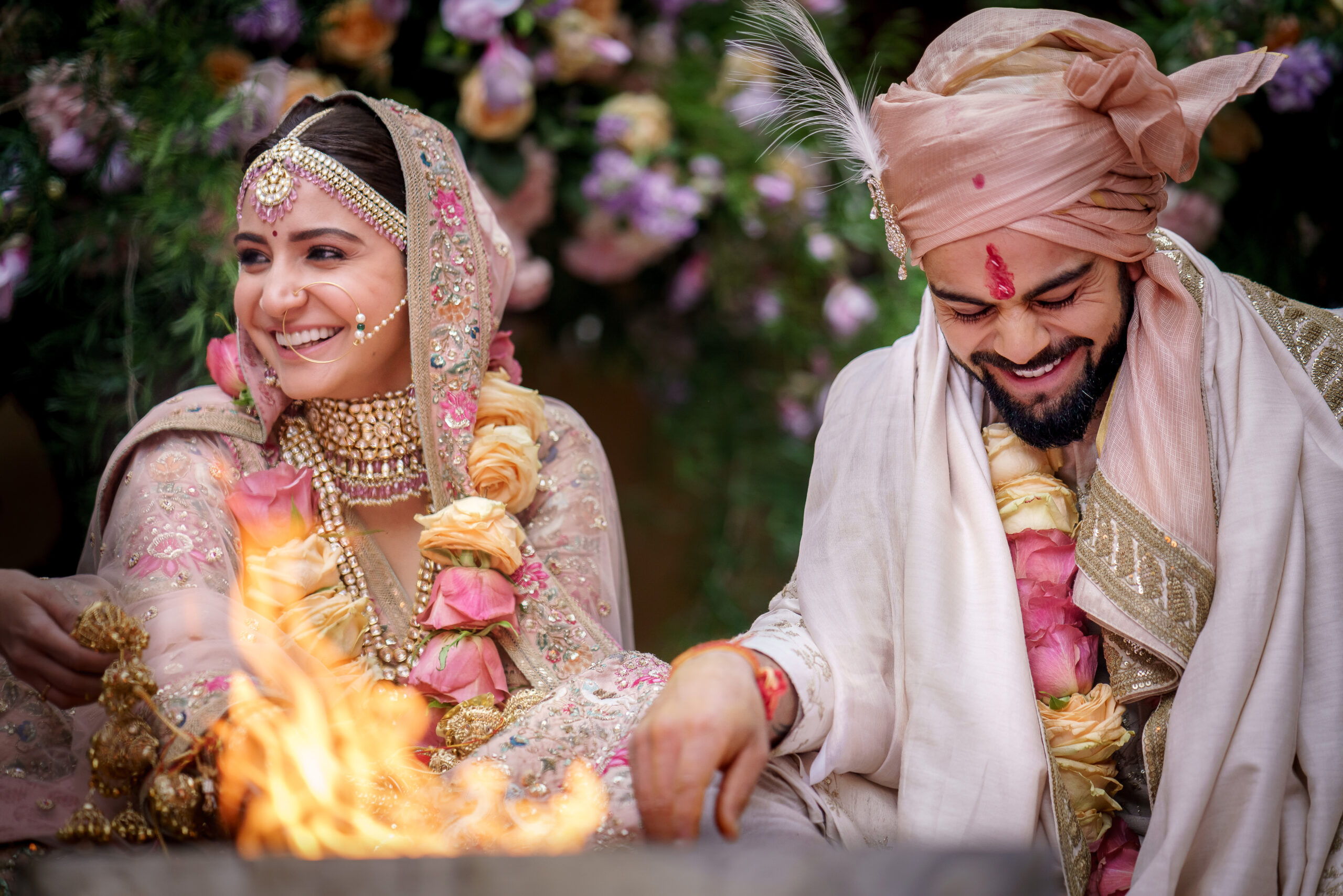 Anushka Sharma and Virat Kohli wedding. Photo credit: Stories By Joseph Radhik