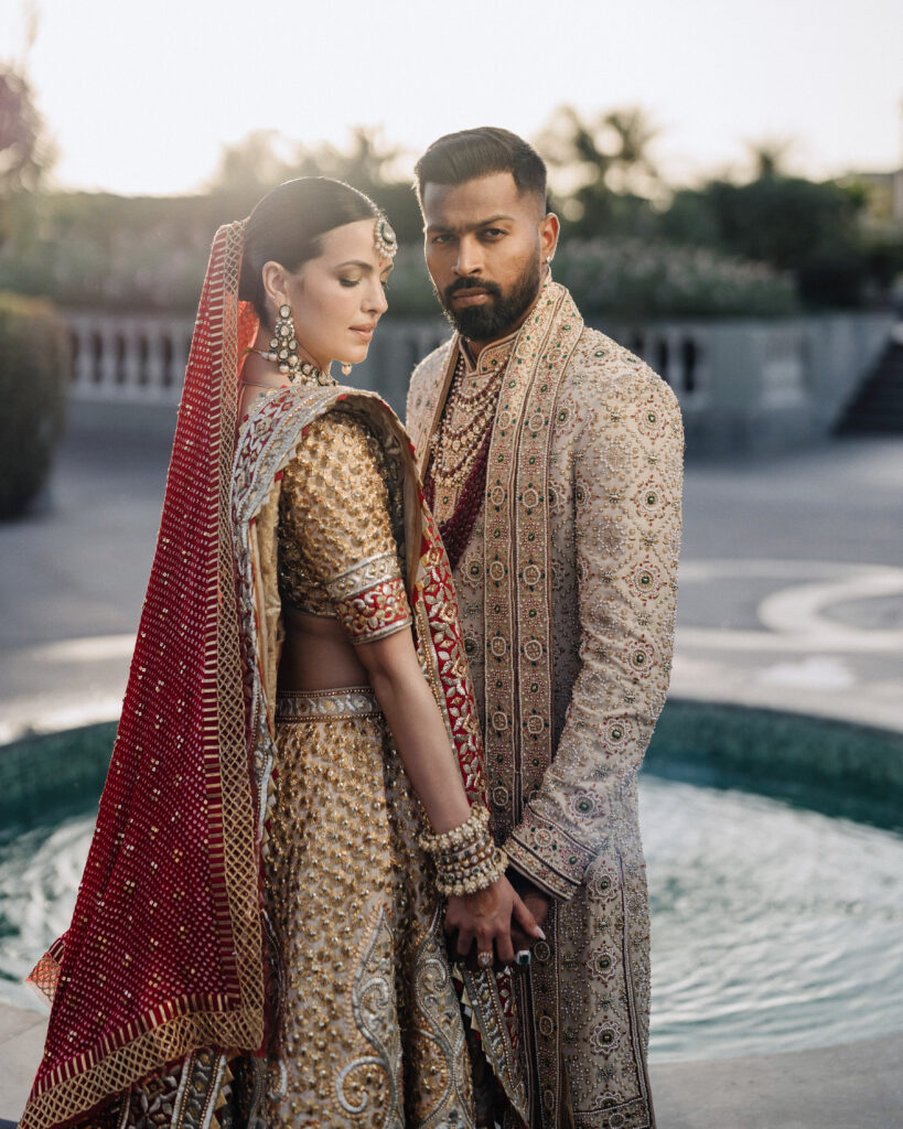 Natasa Stankovic and Hardik Pandya's wedding