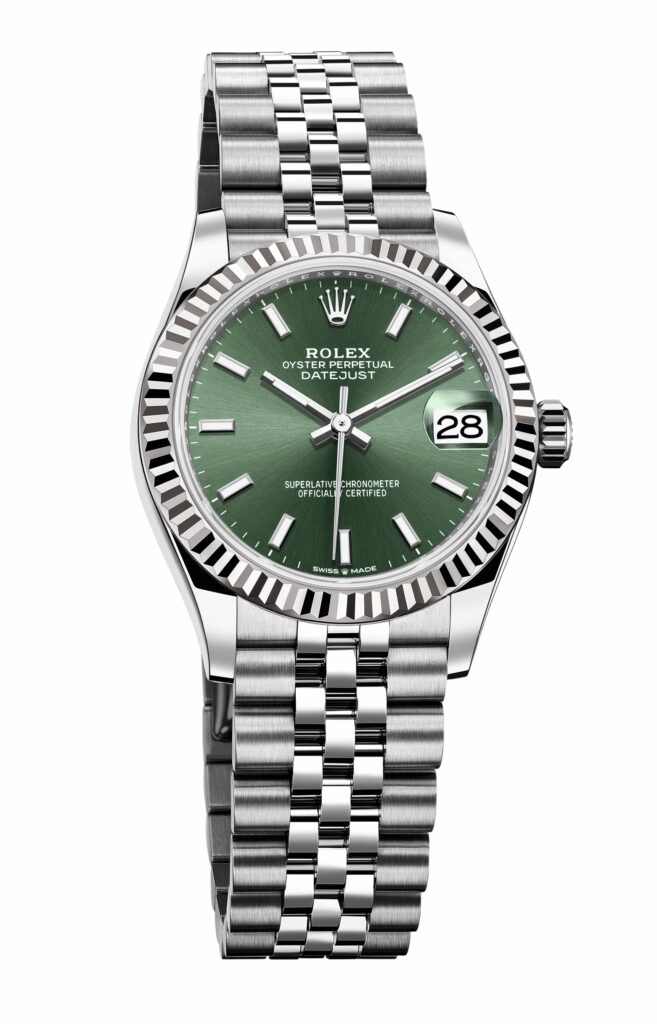 Rolex DATEJUST 36 Watch with green face