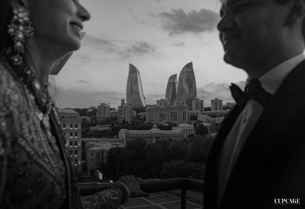 couple in Baku Azerbaijan