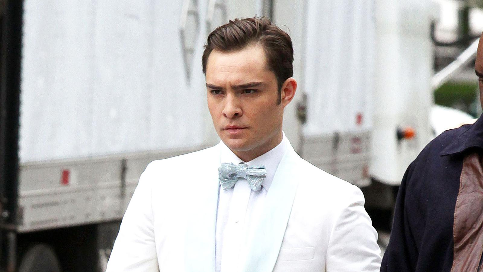 Ed Westwick Chuck Bass Gossip Girl, black cat, black cat boyfriend