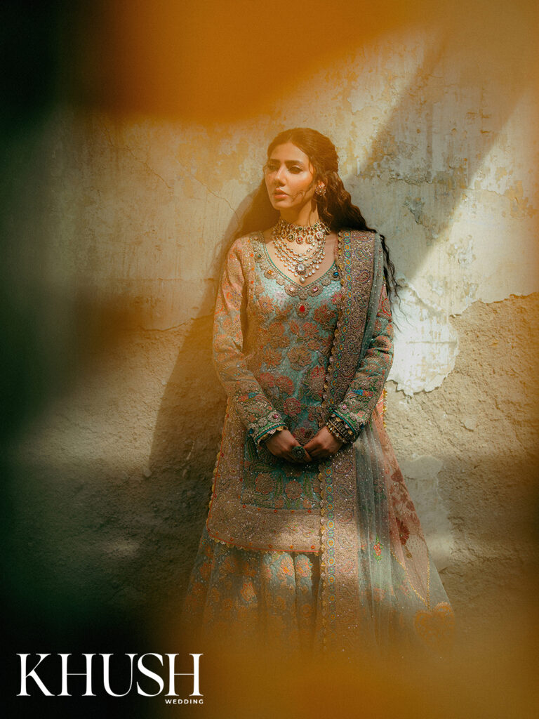 Mahira Khan, lehenga, Rimple & Harpreet, bridal wear, celebrity, Pakistan, super star, bridal couture