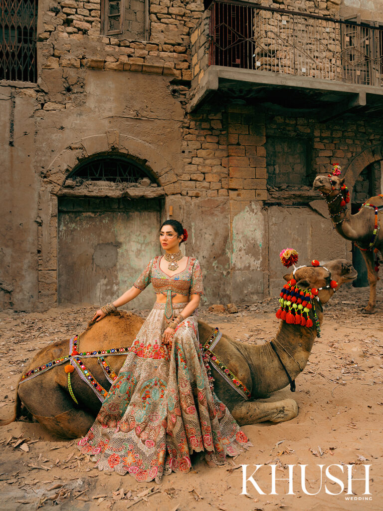 Mahira Khan, lehenga, Rimple & Harpreet, bridal wear, celebrity, Pakistan, super star, bridal couture