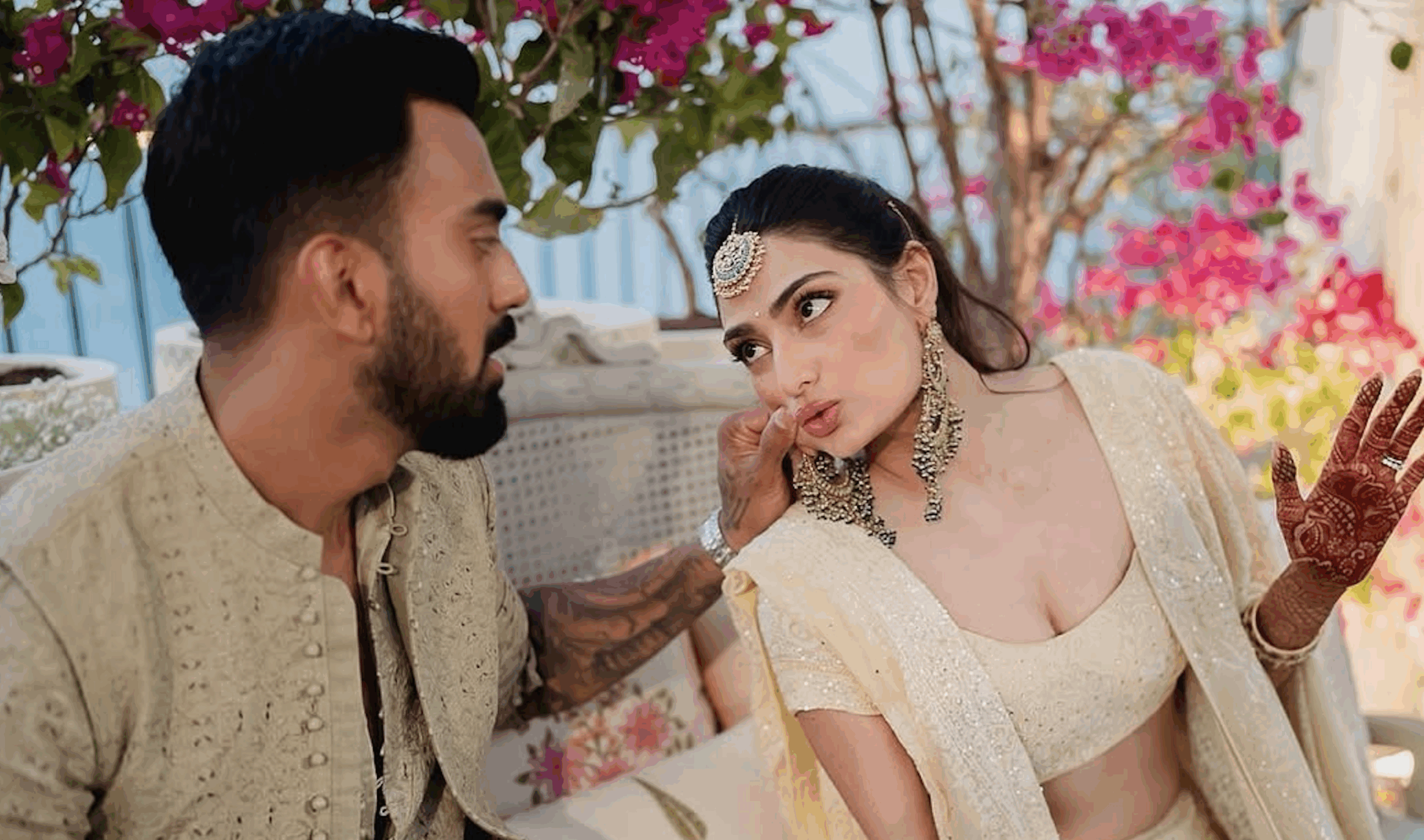 Athiya Shetty, KL Rahul, Athiya Shetty wedding, KL Rahul wedding, Bollywood wedding, celebrity wedding, home wedding