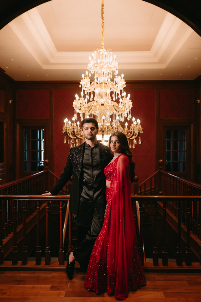 Taral Jadhav wedding, destination wedding, wedding designer, mountain wedding, designer wardrobe, sangeet, Bollywood night