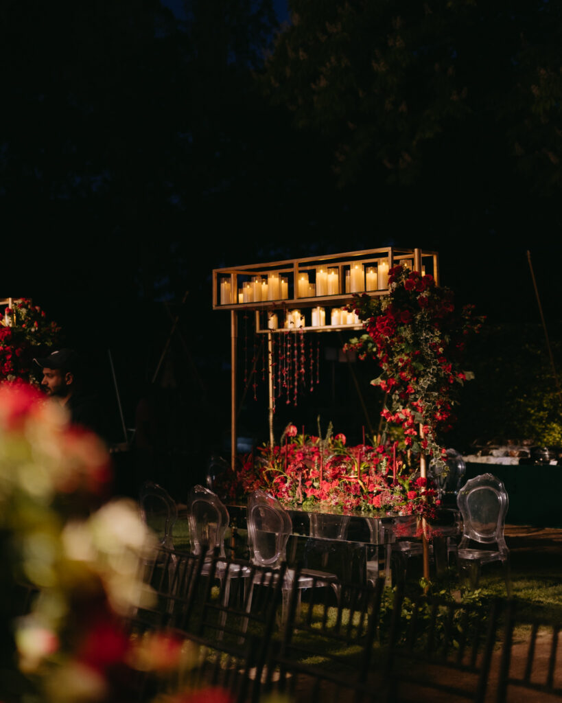 Taral Jadhav wedding, destination wedding, wedding designer, mountain wedding, designer wardrobe, sangeet, Bollywood night