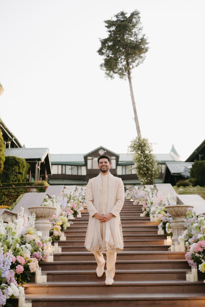 Taral Jadhav wedding, destination wedding, wedding designer, mountain wedding, designer wardrobe, Mussoorie, pastel decor