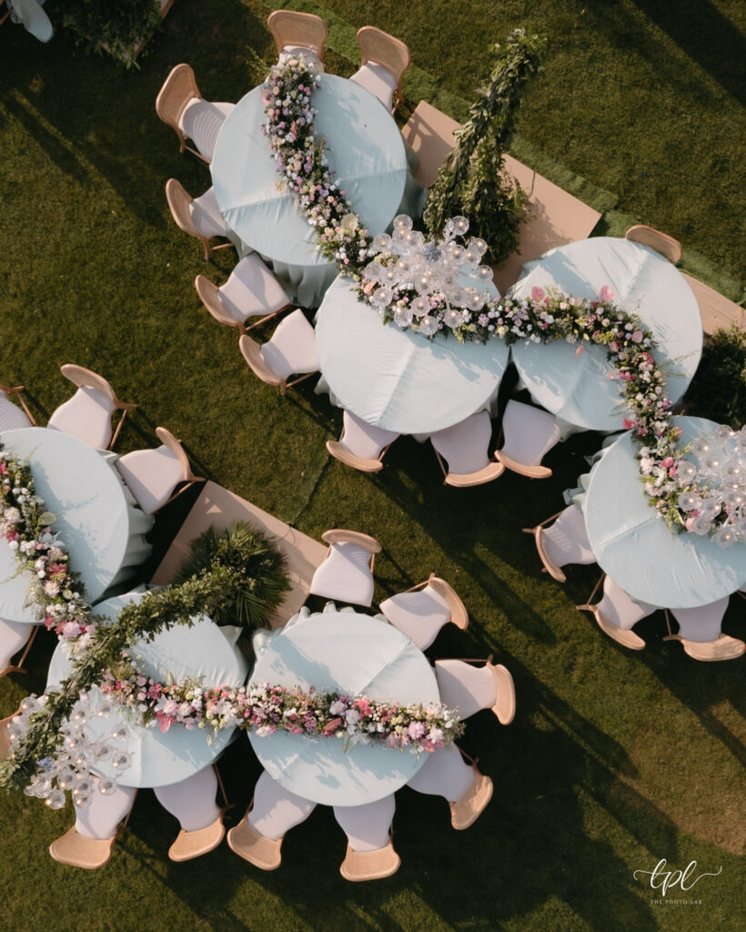 Taral Jadhav wedding, destination wedding, wedding designer, mountain wedding, designer wardrobe, Mussoorie, pastel decor