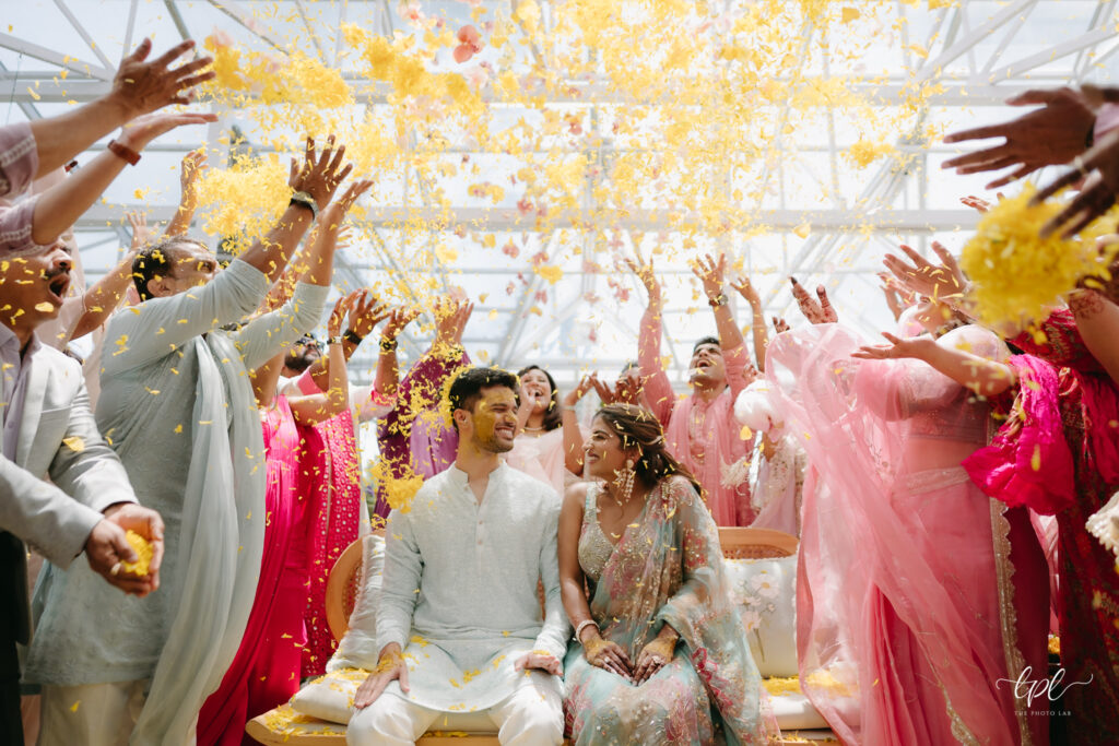 Taral Jadhav wedding, destination wedding, wedding designer, mountain wedding, designer wardrobe, haldi