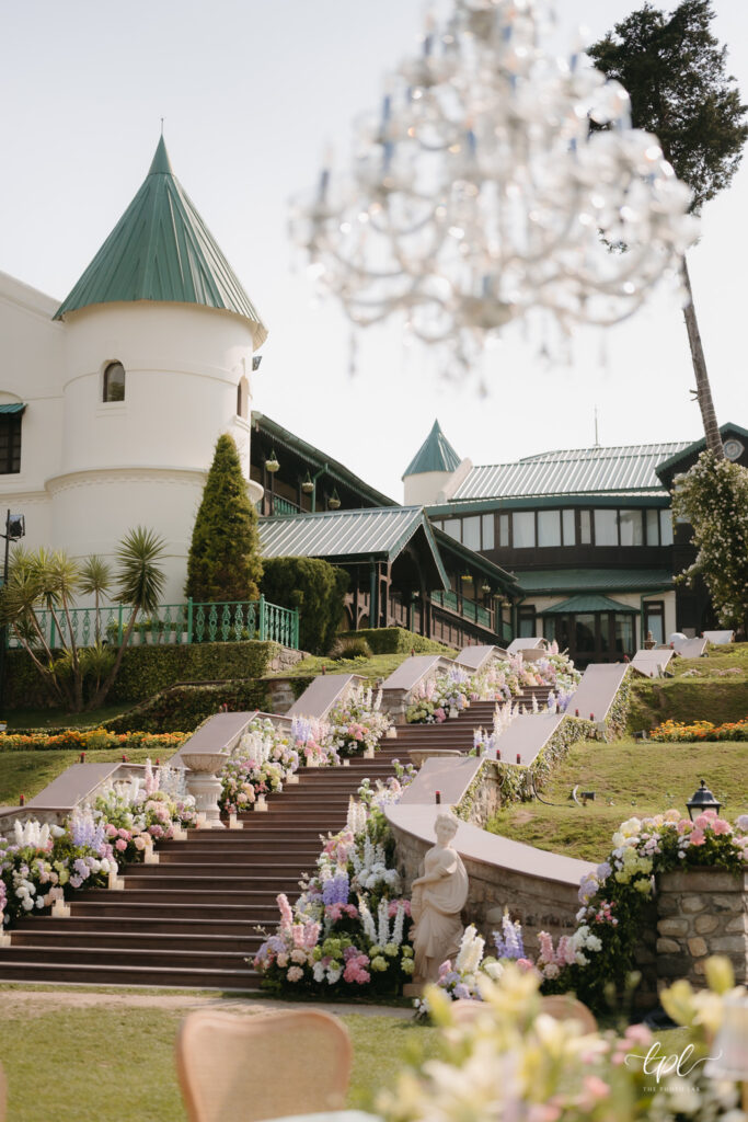 Taral Jadhav wedding, destination wedding, wedding designer, mountain wedding, designer wardrobe, Mussoorie, pastel decor
