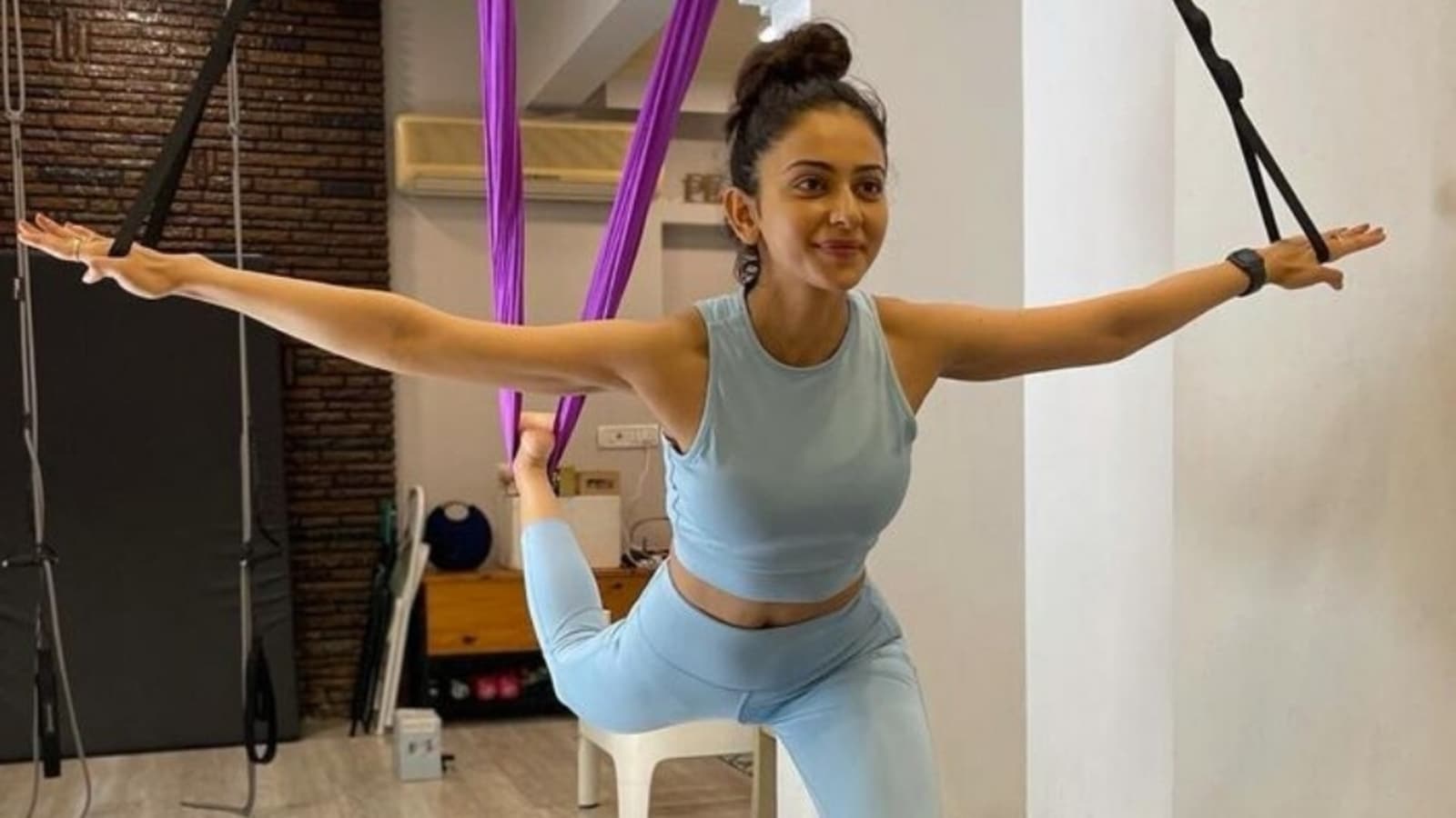 rakul preet singh, workout, exercise, yoga, celebrity, Bollywood