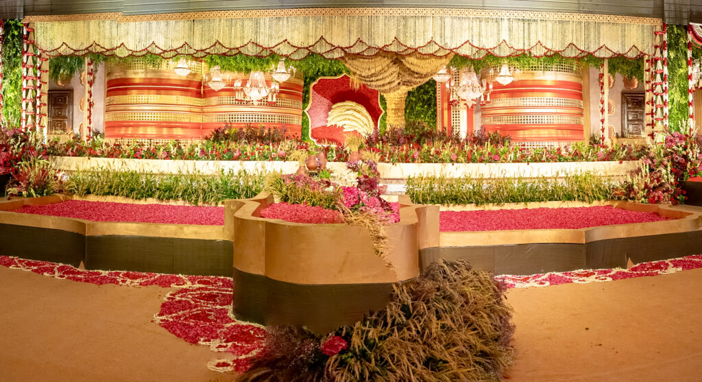 1SW Events, decor, decor ideas, haldi decor, haldi ideas