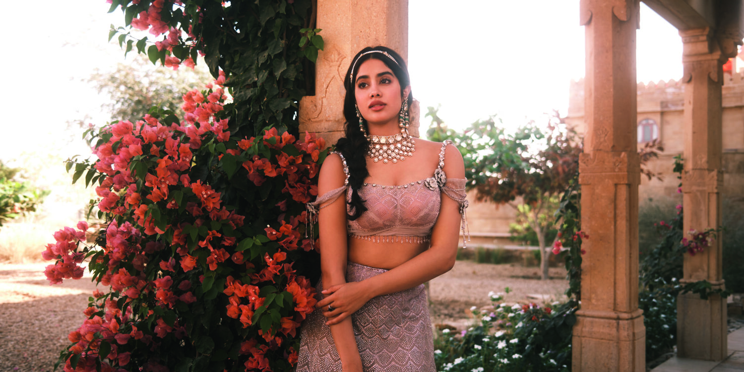 Janhvi Kapoor, bridal jewels, bridal jewellery, layering jewellery, wedding jewellery ideas, bridal necklace