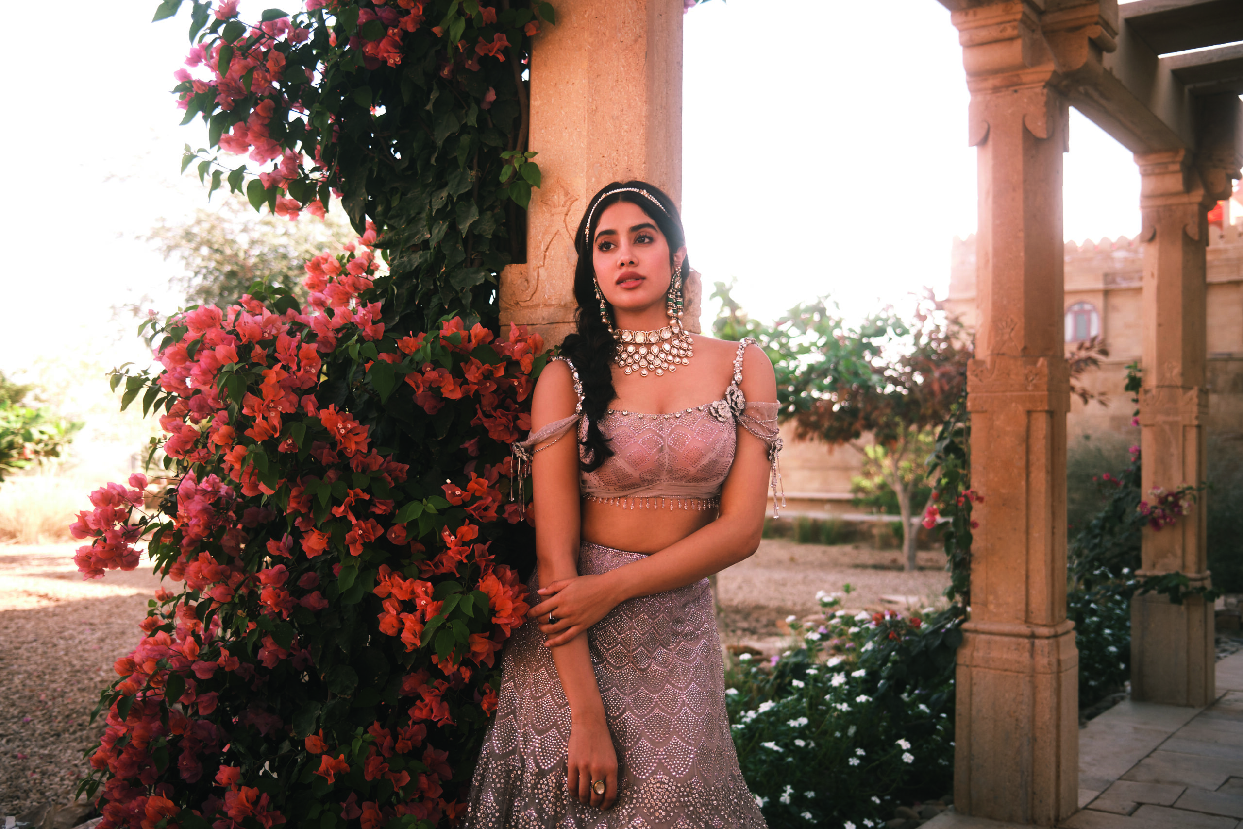 Janhvi Kapoor, bridal jewels, bridal jewellery, layering jewellery, wedding jewellery ideas, bridal necklace