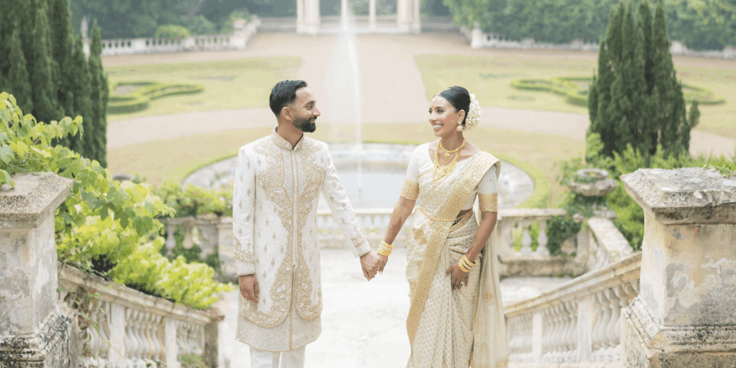 Reesa wedding, real wedding, Kerala wedding, silk sari, bride inspiration
