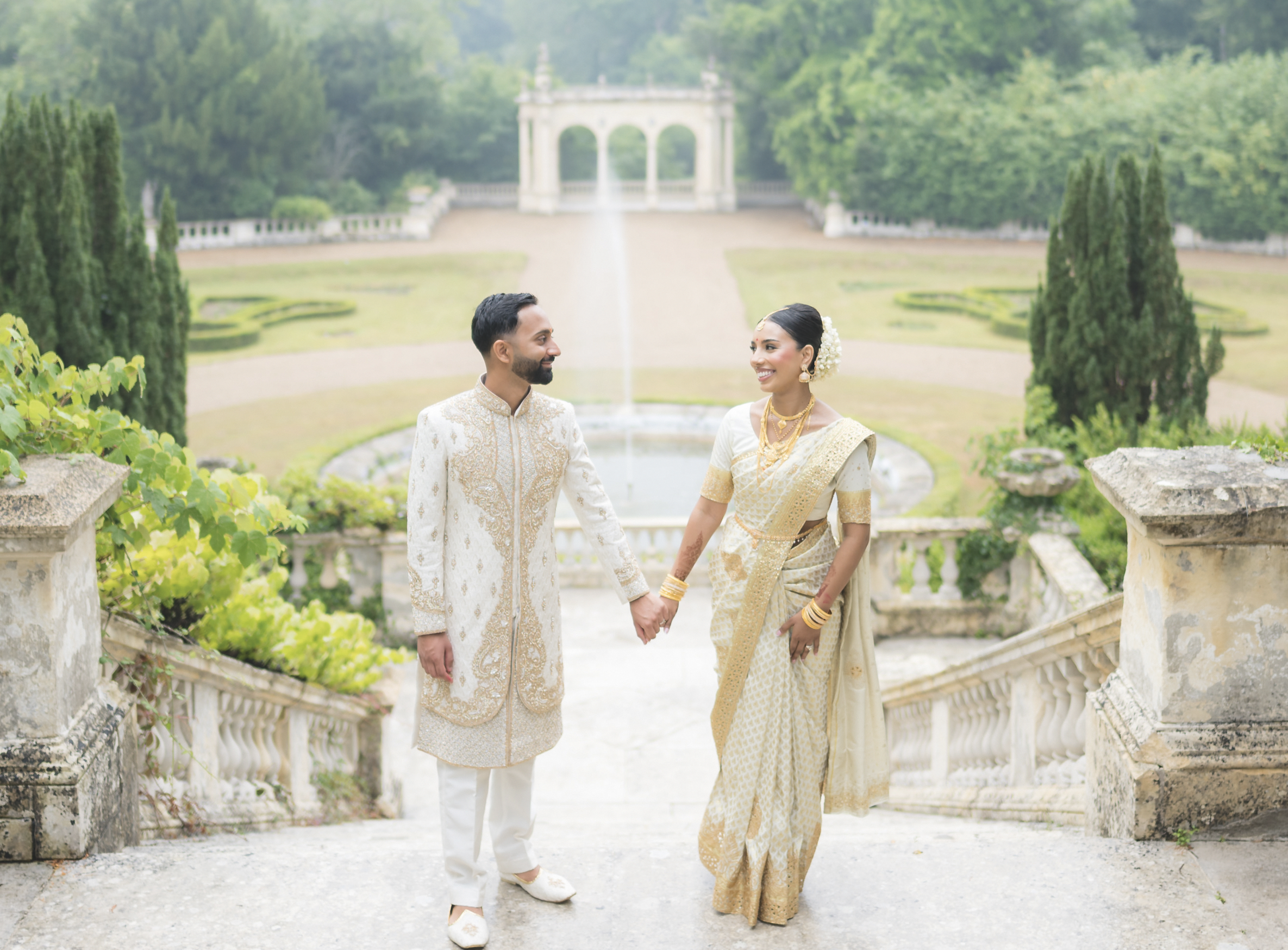 Reesa wedding, real wedding, Kerala wedding, silk sari, bride inspiration