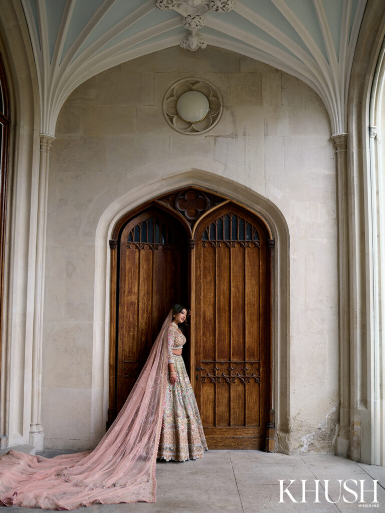 Nelly Patel in Indian bridal photoshoot for Khush Wedding Magazine