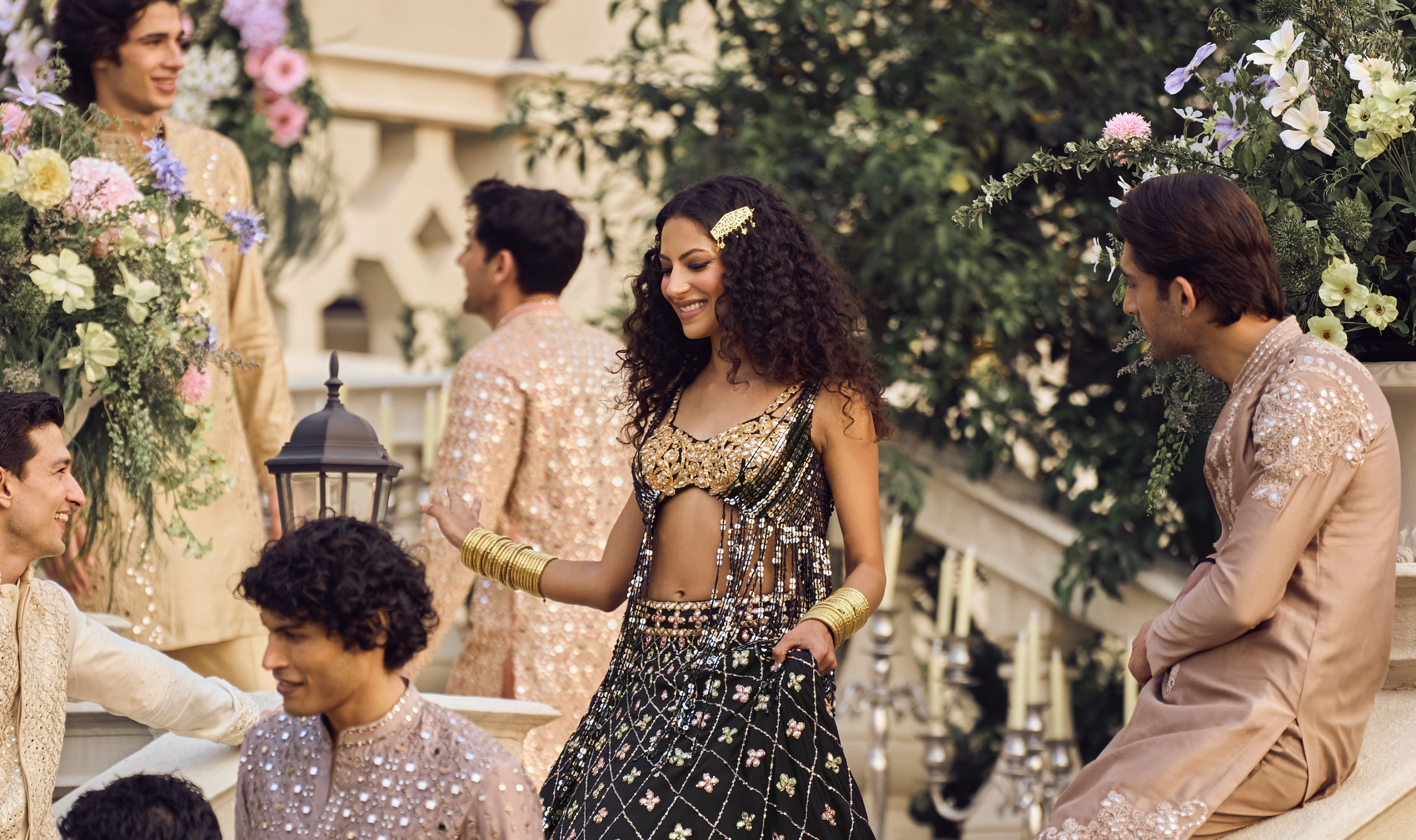 Abhinav Mishra, designer lehenga, bridal lehenga, wedding lehenga, unique, wedding dress, blouse