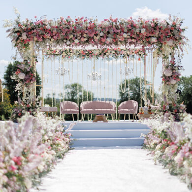 1SW Events, wedding mandap, mandap ideas
